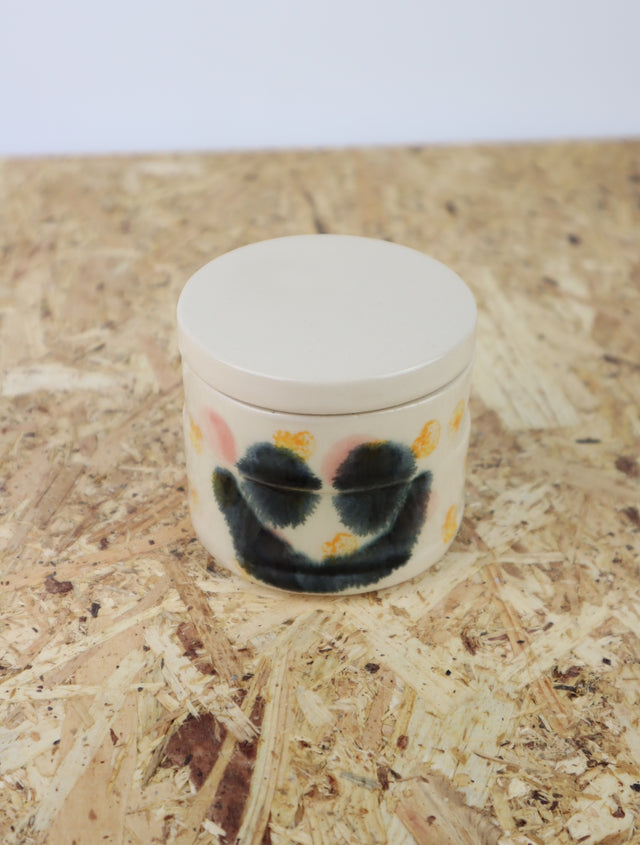 You are funny trinket jar- orange & pink