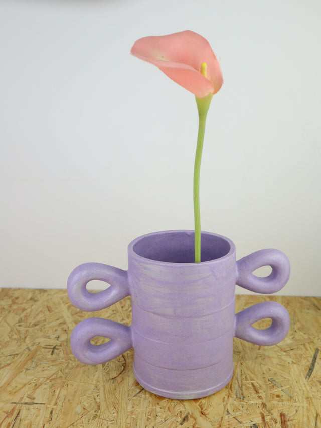 Dialog "lavender" low vase