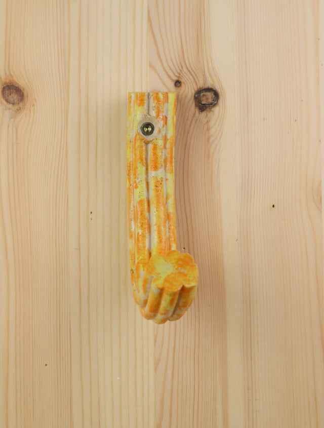 "Orange & yellow" Extruded hanger