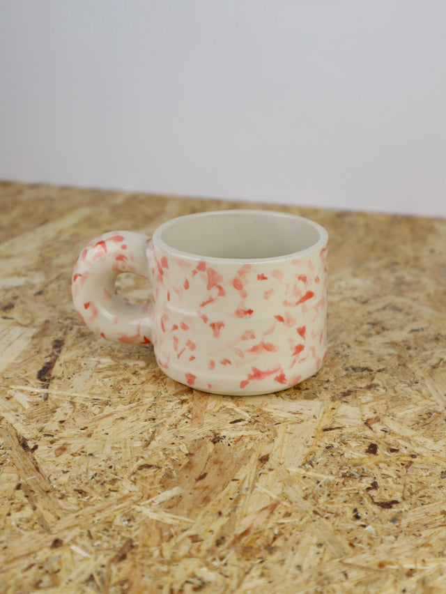 Dialog cup in red & pink