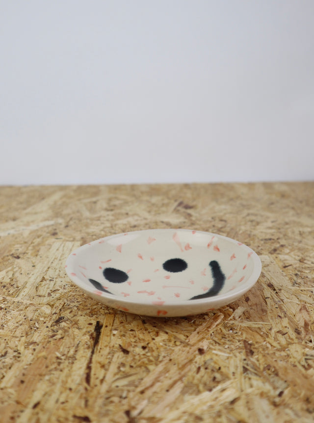 Medium - You are funny trinket bowl - pink dots