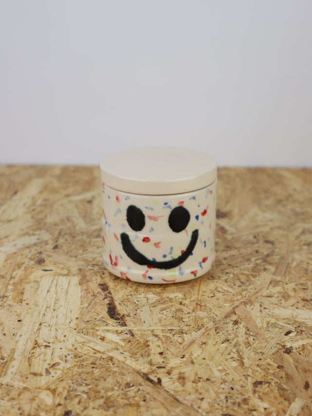 You are funny trinket jar- Red blue green