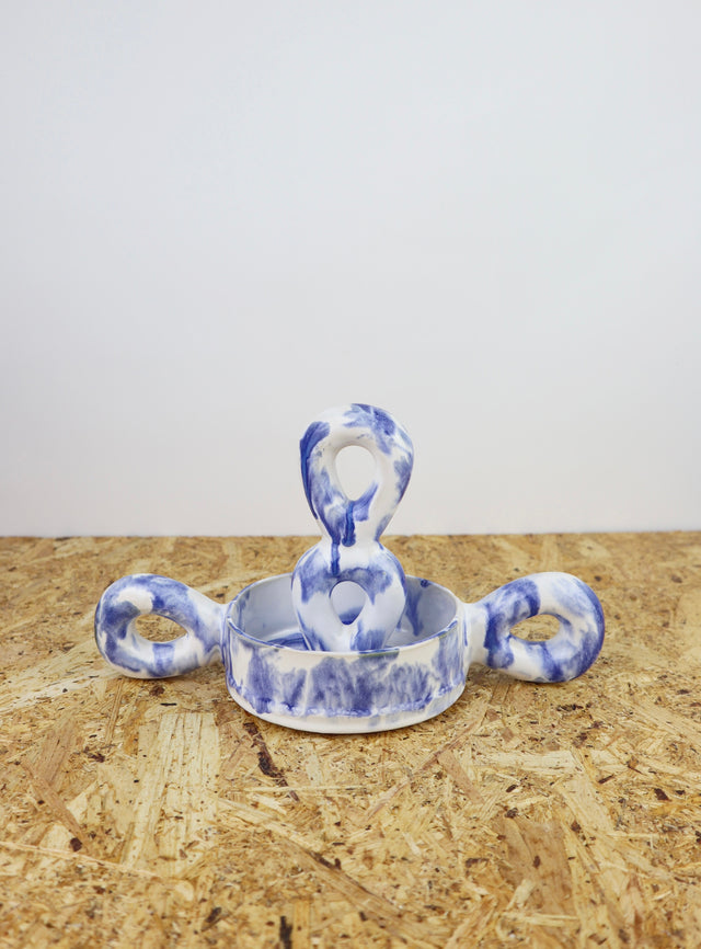 Dialog "Blue snow" medium jar stack of handles