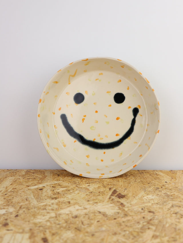 XX Large- You are funny trinket bowl -Orange dots