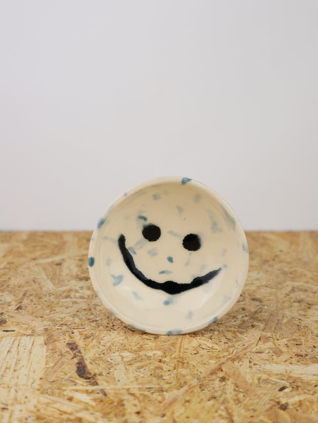 Small - You are funny trinket bowl - blue dots