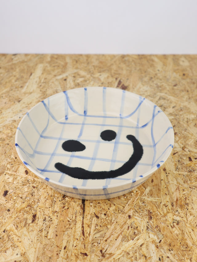 XX Large- You are funny trinket bowl -blue grid