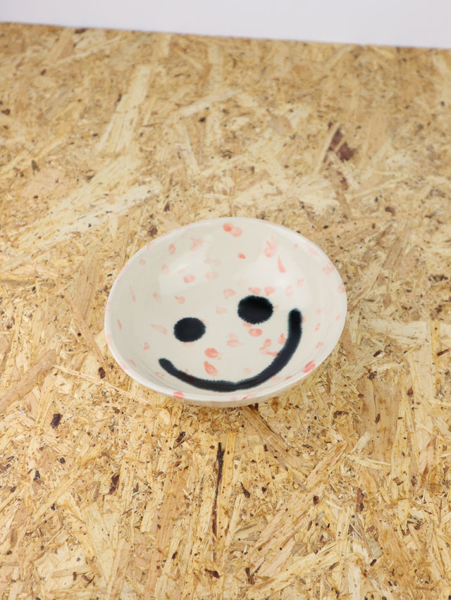 Large - You are funny trinket bowl -pink dots