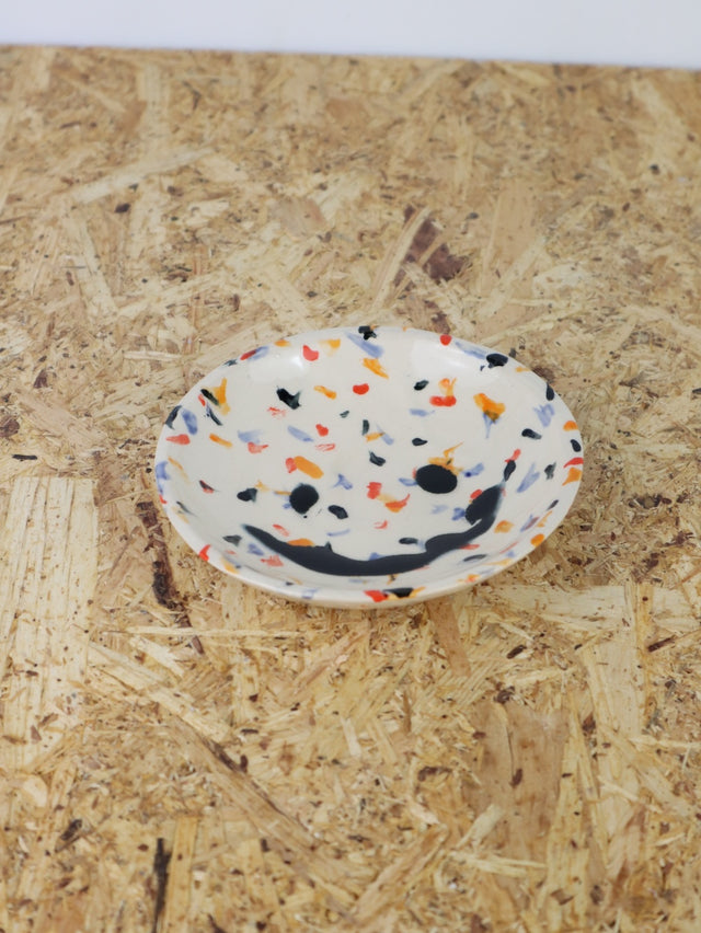 Medium - You are funny trinket bowl -in clown dots