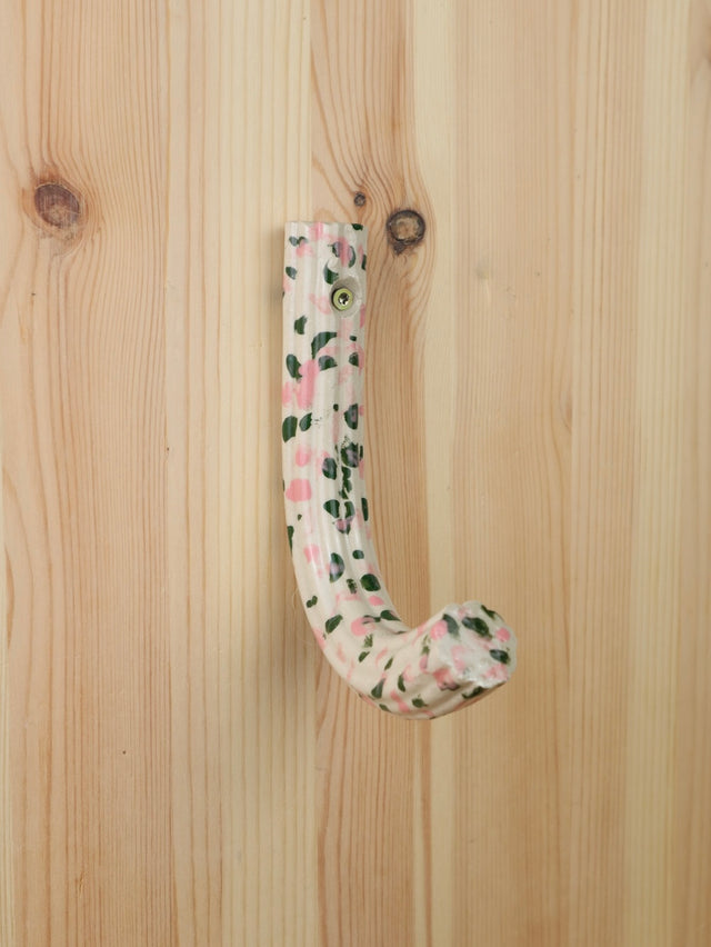 "Pink and green" Extruded hanger