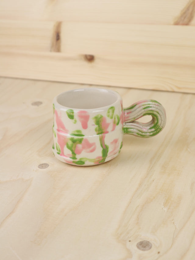 Dialog X Extruder cup in pink & green
