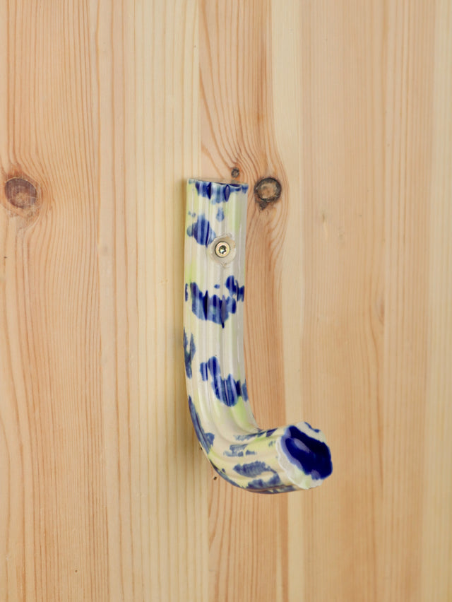 "blue and green drip" Extruded hanger