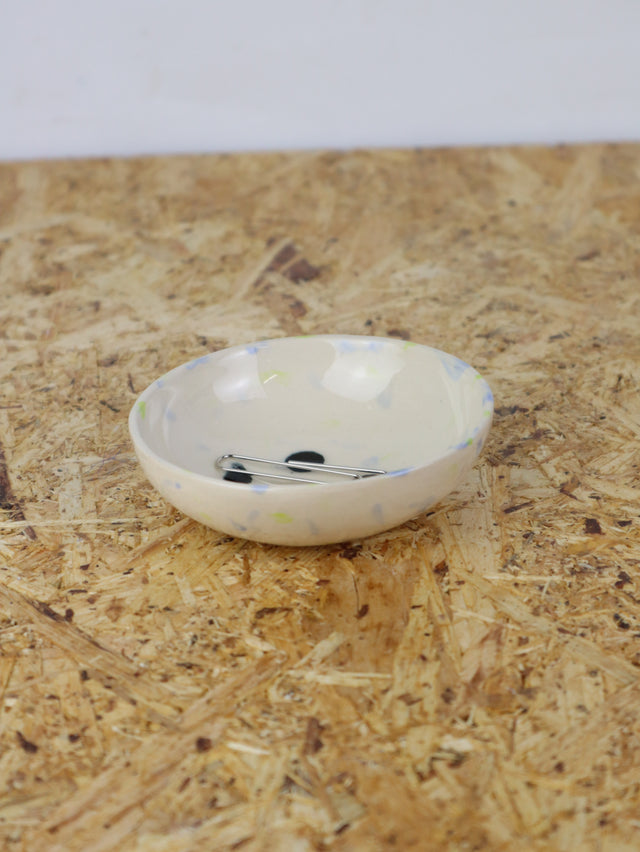 Small- You are funny trinket bowl -in light blue & green