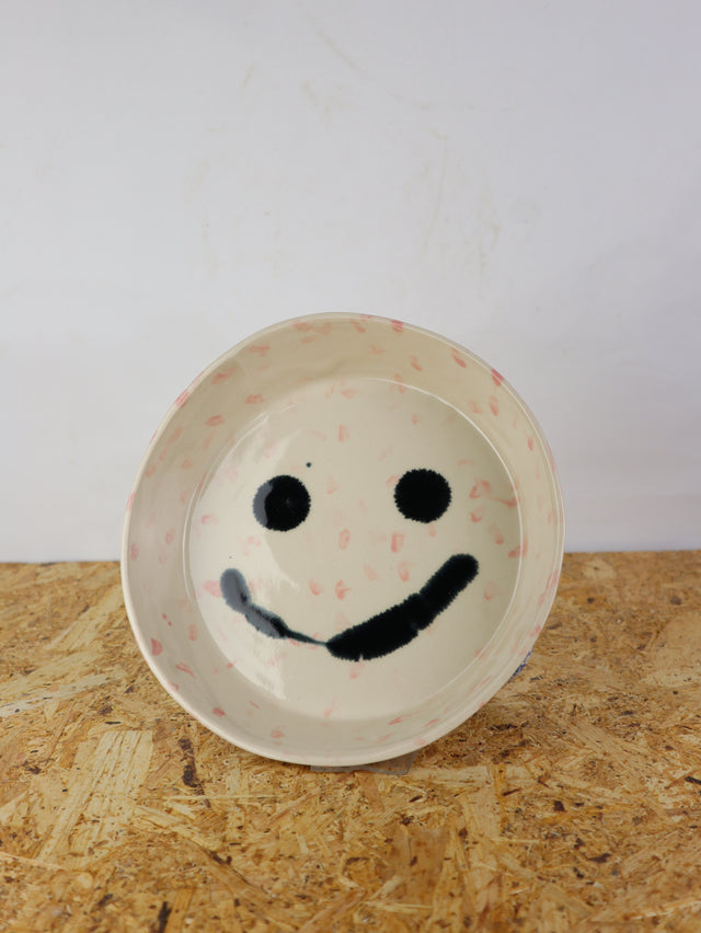 XX Large-You are funny trinket bowl-Pink dots