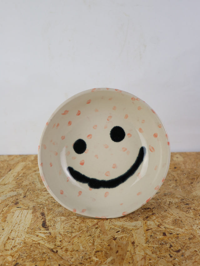 X Large-You are funny trinket bowl-Pink dots