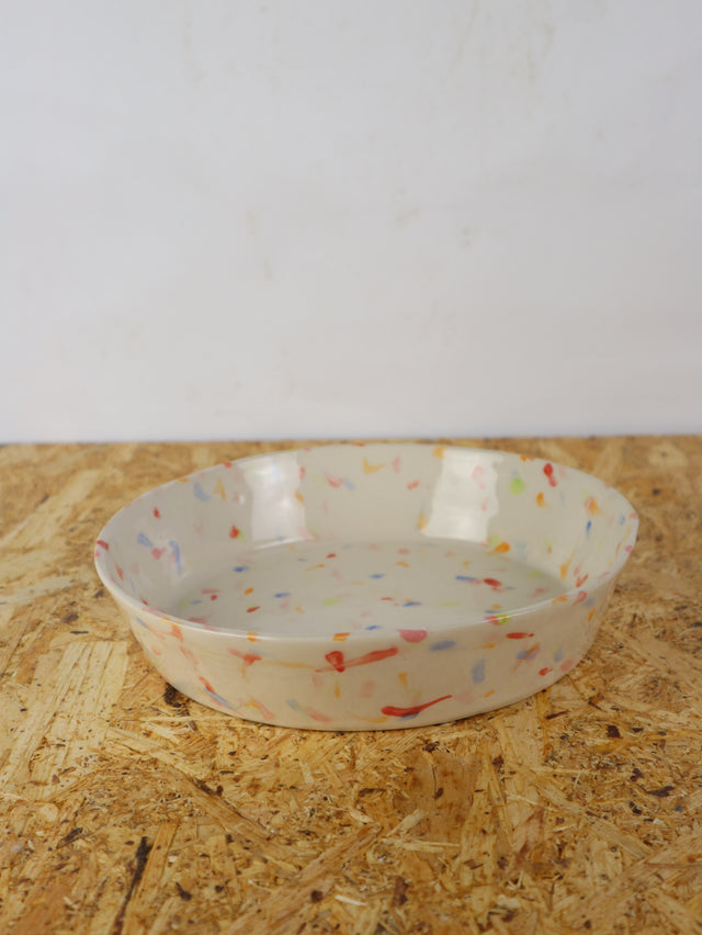 XX Large-Not funny trinket bowl-multi dots