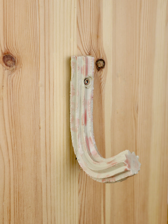 "Light pink drip" Extruded hanger