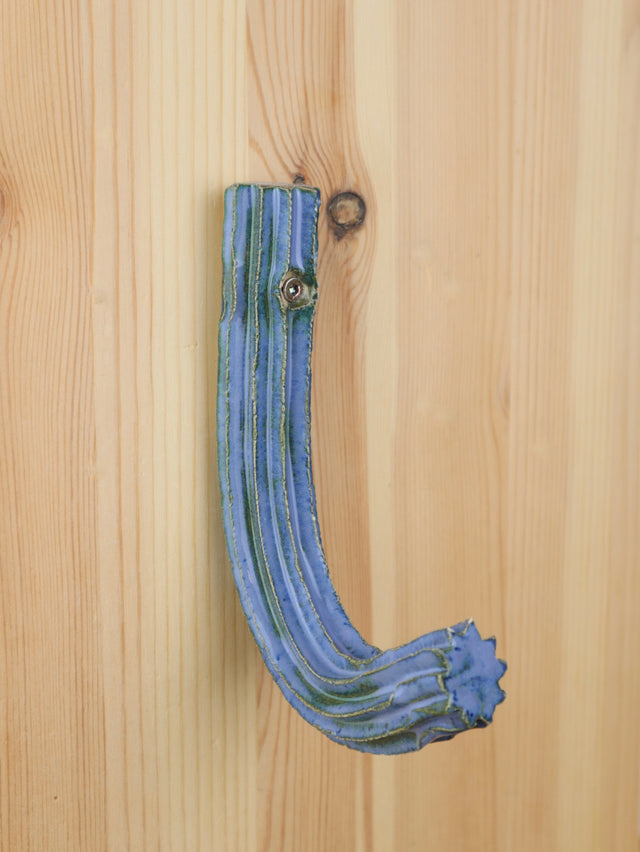 "Could be a Enya song kind of blue" Extruded hanger