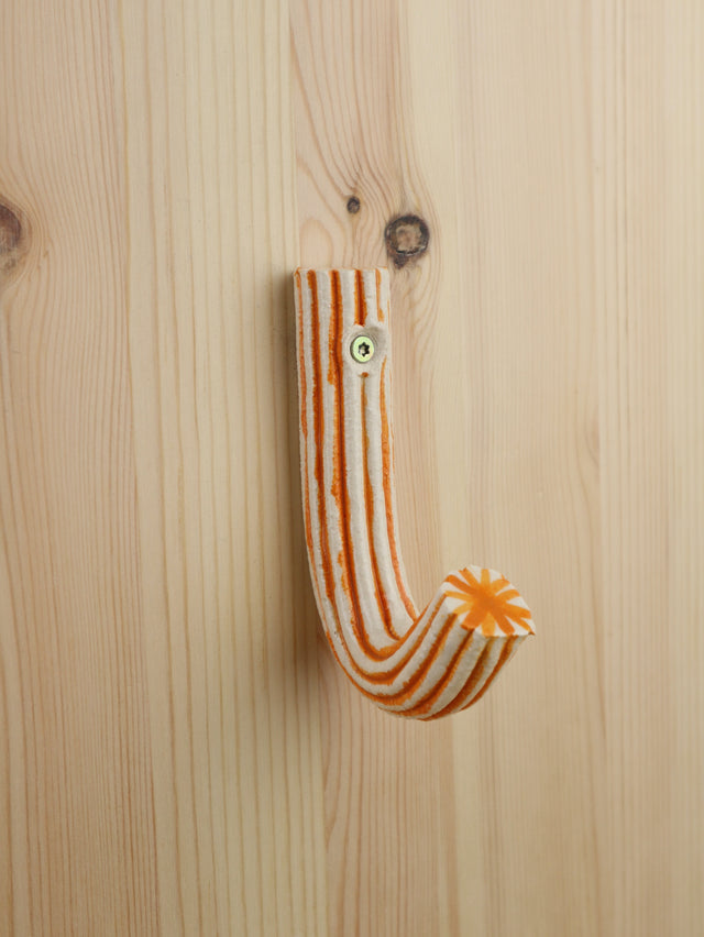 "Orange stripes" Extruded hanger