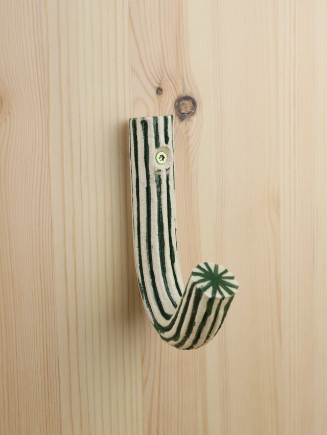 "Green stripes" Extruded hanger