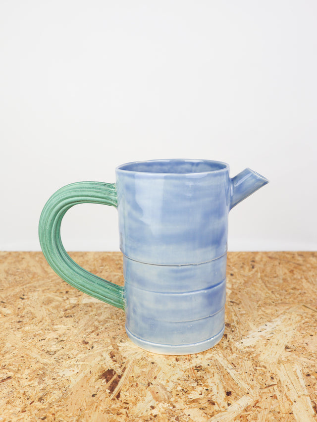 Dialog "blue & copper green" pitcher