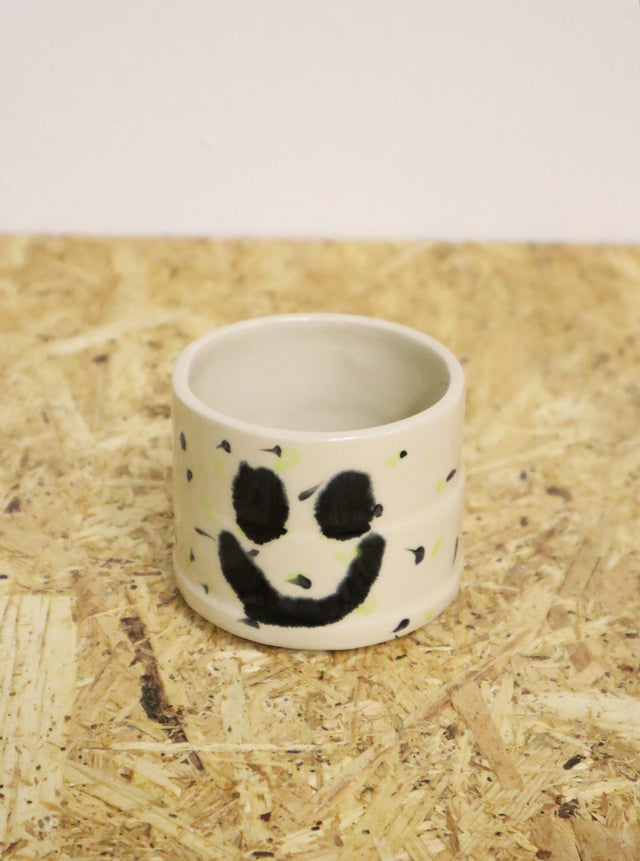 You are funny cup in black & green