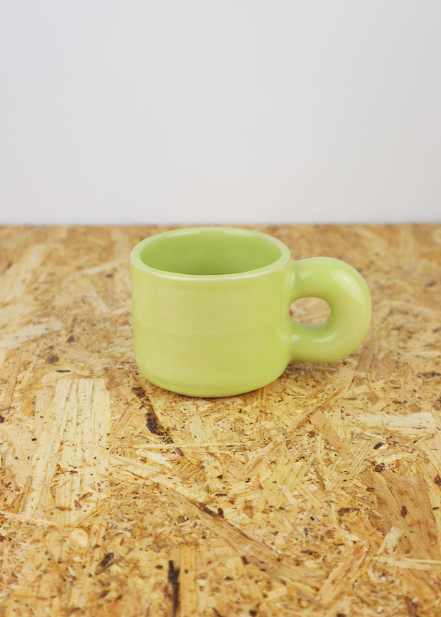 Dialog cup in bright green