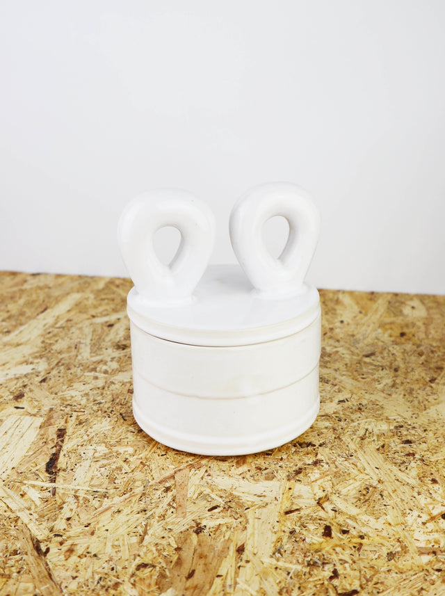 Dialog "Ice cream white" side by side handle medium jar