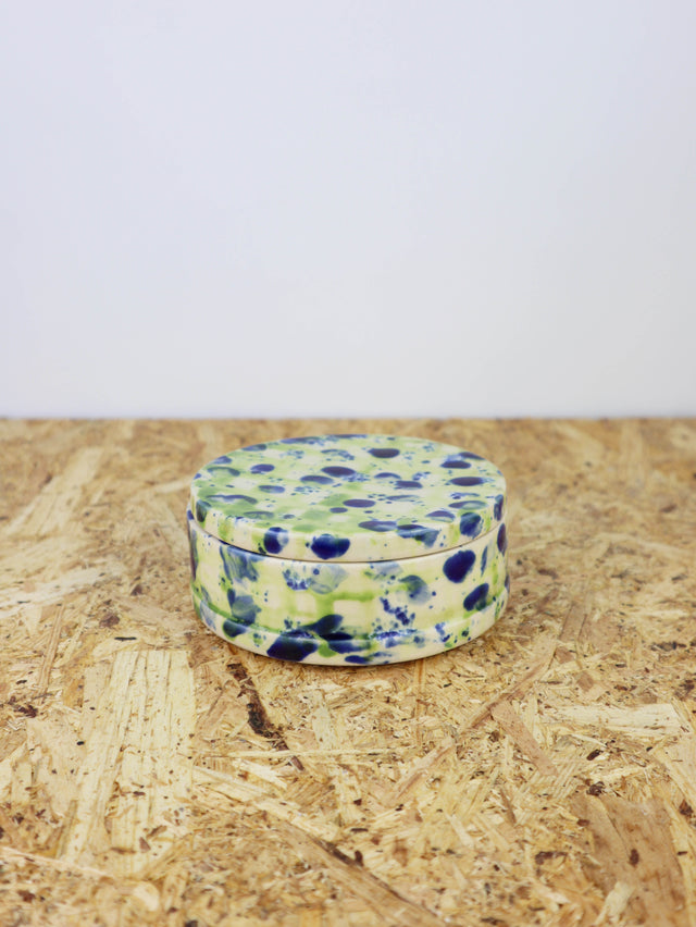 Dialog "pink" medium low jar with lid