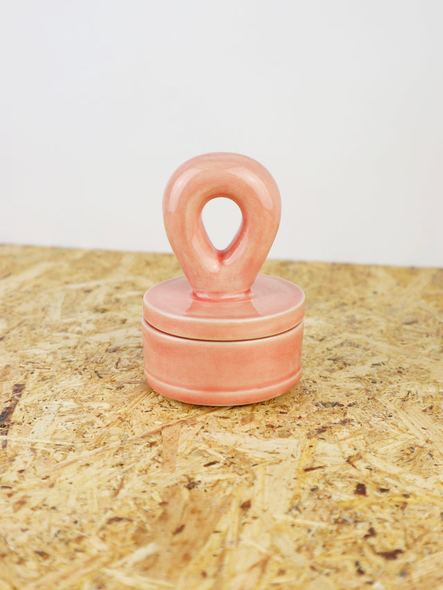 Dialog "juicy pink" small container with lid